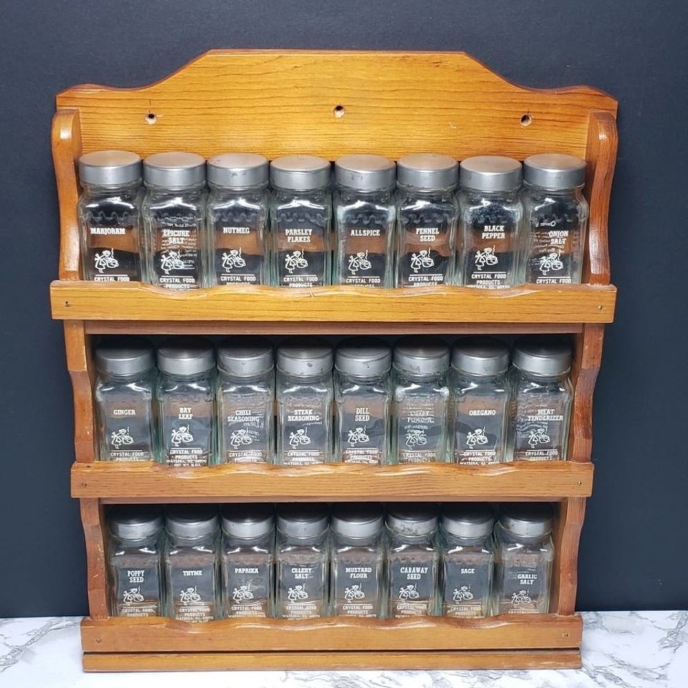 Spice Rack 24 Jar (Vintage)